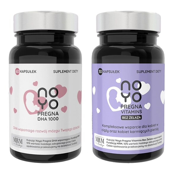 Noyo Pregna bez żelaza - Suplement diety, NOYO PHARM